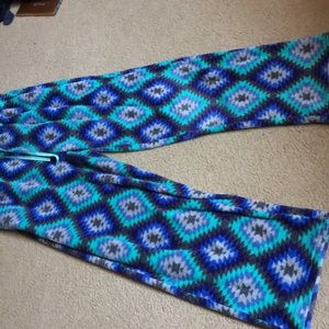 Printed pajama pants